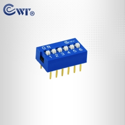 6位平拨开关 DIP开关 厂家直销 性价比高