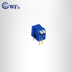 2位琴键型DIP开关 指拨开关 侧拔开关 环保